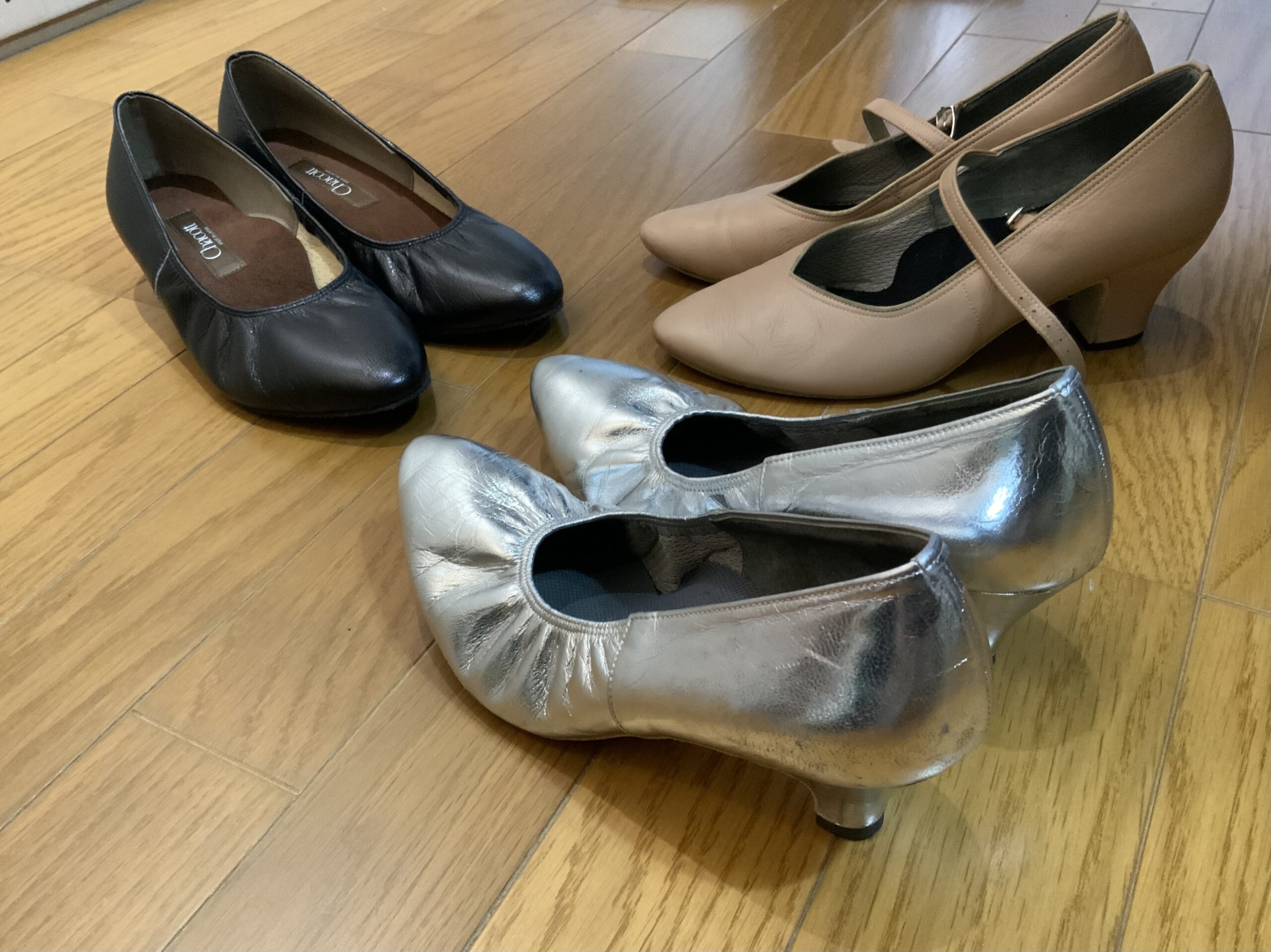 ピアノ演奏の靴